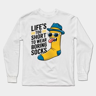 Boring Socks Long Sleeve T-Shirt